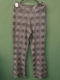 Calça Xadrez Cinza - P