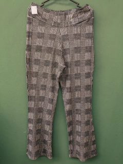 Calça Xadrez Cinza - P