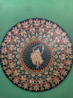 Mandala Obaluaê - 50cm - comprar online