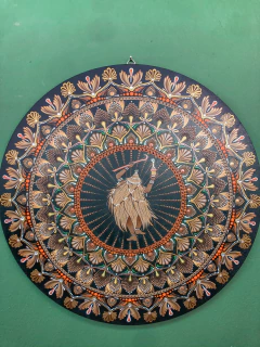 Mandala Obaluaê - 50cm - comprar online