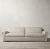 illón Lancaster con diseño clásico y tapizado en tela clara, ideal para living o sala de estar