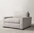 Sillón individual Maxwell con diseño clásico y respaldo inclinado para living de estilo tradicional
