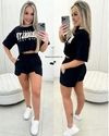 Conjunto Moletom Brooklyn Preto