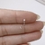 Piercing anzol nariz zircônia 2mm Prata 925 - VCS PRATAS
