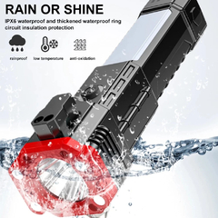 Lanterna Tática BHCase, Multifuncional, à prova d'agua, bateria recarregável USB inclusa. na internet