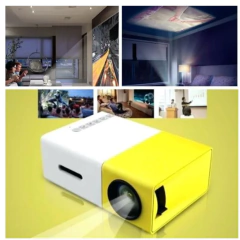 Projetor De Imagem Portátil 1080p - Show Retroprojetor YG300 - comprar online