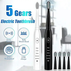 Escova De Dentes Elétrica Unisex - Recarregável USB na internet