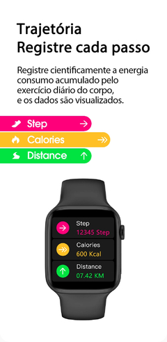 Smartwatch Unisex W28 PRO1.95, Tela de 8' HD 90hz, NFC, multifunções. na internet