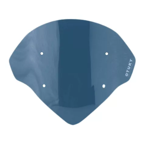 Bolha Ténéré XTZ 250 2010 Até 2023 Menor 27cm - Fumê Escuro Azulado