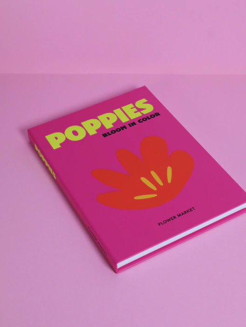 LIBRO DECORATIVO POPPIES