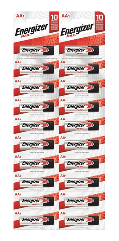 *PILA AA ENERGIZER BLISTER X 20