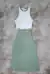 CONJUNTO DE SAIA MIDI VERDE