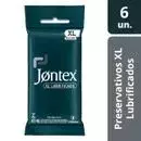 PRESERVATIVOS LUBRIFICADOS XL LUBRIFICADO COM 6 UNIDADES JONTEX - comprar online