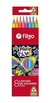 LAPICES DE COLORES FILGO PINTO FLUO X8