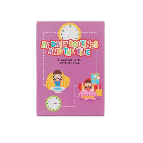 ROUTINES AND TIME -CARTAS DIDÁCTICAS INGLÉS