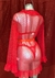 COORDINADO ROJO CON BATA - comprar en línea