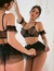 CONJUNTO NEGRO FALDA TUL