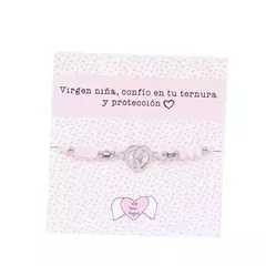 Pulsera acero Alelí
