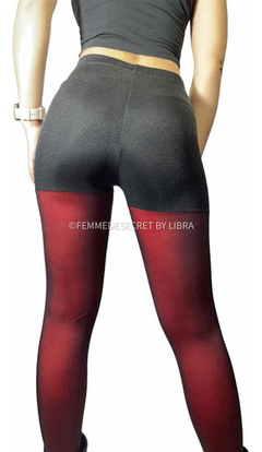 Calza Microtul Lycra Tipo Media Con Agarra Pie Talle Único en internet