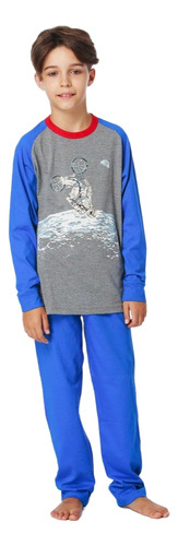 Pijama De Algodón Niño Eyelit Mod 1598 Original En Caja