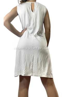 Vestido Remeron Suelto Gota Espalda Modal Talle M- Xl Oferta - FEMMEDESECRET BY LIBRA