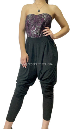 Mono Strapless Lycra Con Encaje Talle U en internet