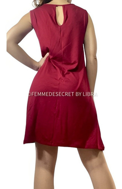 Vestido Remeron Suelto Gota Espalda Modal Talle M- Xl Oferta - FEMMEDESECRET BY LIBRA