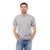 Camisa 100% algodão cinza