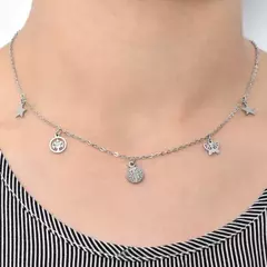 Collar Acero Olga