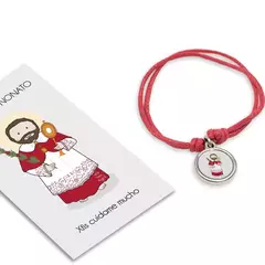 Pulsera Santitos Xfis con Estampa (San Ramón Nonato)