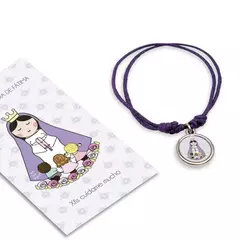 Pulsera Santitos Xfis con Estampa (Ntra Sra de Fátima)