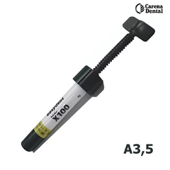COMPOSITE HIBRI X100 DENTAL ODONTOLÓGICO JERINGA EASYDENT 4G A3,5 - comprar online