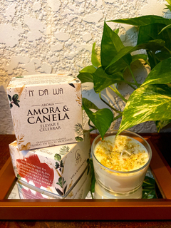 VELA AROMATICA - AMORA E CANELA