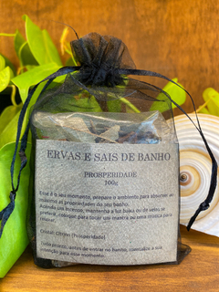 ERVAS E SAIS DE BANHO - PROSPERIDADE