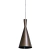 Pendente Time - Em Alumínio com Cúpula Cone de 14cm de Diâmetro.