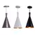 Pendente Time - Em Alumínio com Cúpula Cone de 14cm de Diâmetro. - Fábrica da Iluminação