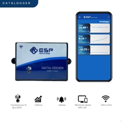 Datalogger DXT-1720 Wifi -3 Temperaturas