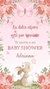 Invitación animada "Conejita" Baby Shower