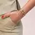 Pulseira Baguetinha Banho de Ouro 18K - comprar online