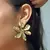 Brinco Flor Aberta, Banho de Ouro 18k - comprar online