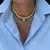 Colar Choker Pérola Água Doce na internet