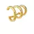 Piercing Fake Triplo Banho de Ouro 18K - comprar online