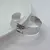 Bracelete Orgânico Médio Banho de Ródio Branco - comprar online