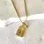 Colar Cadeado Banho de Ouro 18K na internet