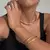 Pulseira Bracelete Aros Entrelaçados Banho de Ouro 18k - comprar online
