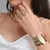 Bracelete Cilindros Banho de Ouro 18k na internet