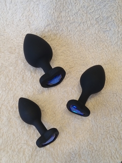 SILICONE PLUG BLUE - PASION