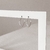 Argola losango 20mm fio quadrado - S33