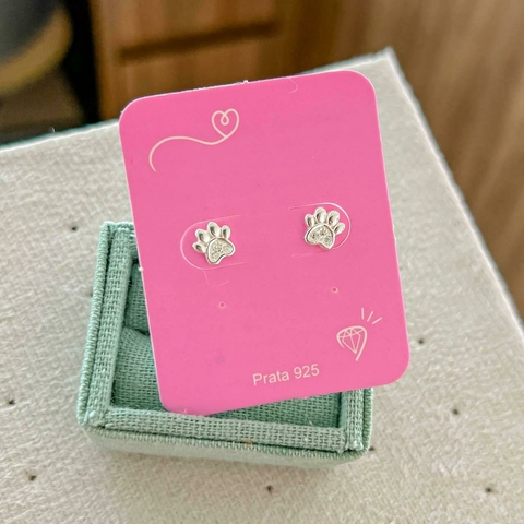 Brinco Patinha Cravejado S33