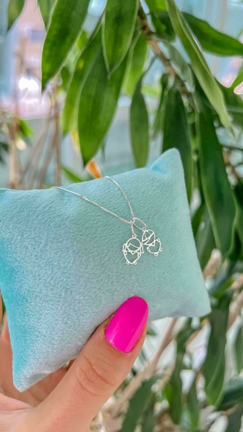 Colar 45 cm com Pingente - Menina S33